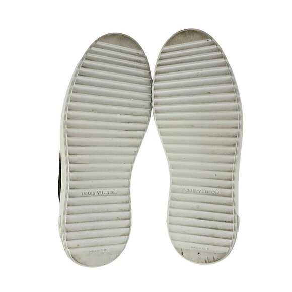 Louis Vuitton Women's Time Out Brown LV Monogram Sneakers Sz 38 Pre-Owned - Picture 10 of 10